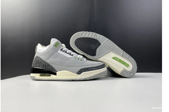 Cheap EP Chlorophyll 136064-006 136064-006 Jordan Air 3 Retro 0519